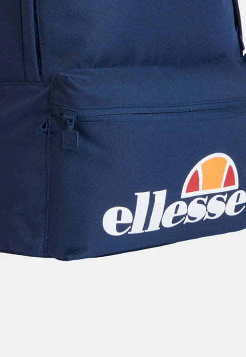 Ellesse Core Rolby Backpack אלס תיק גב + קלמר לוגו מותג בחזית צבע נייבי